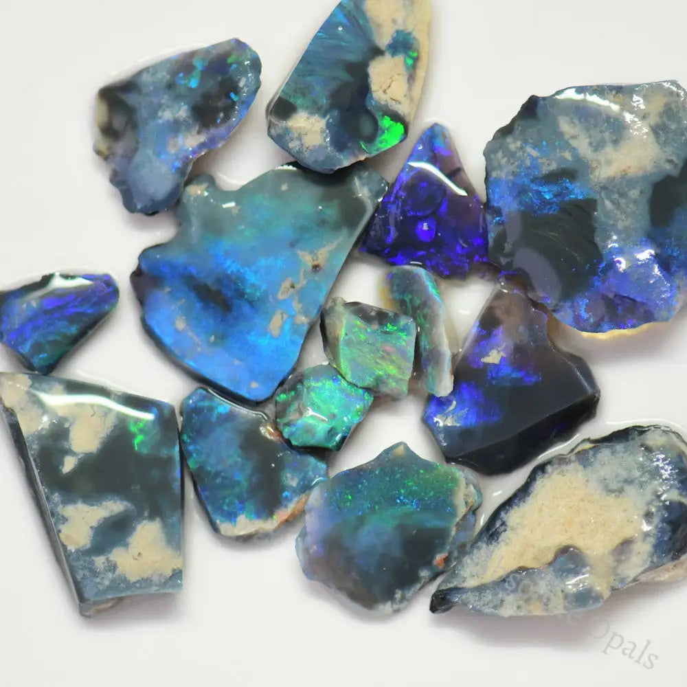 blue opal rough