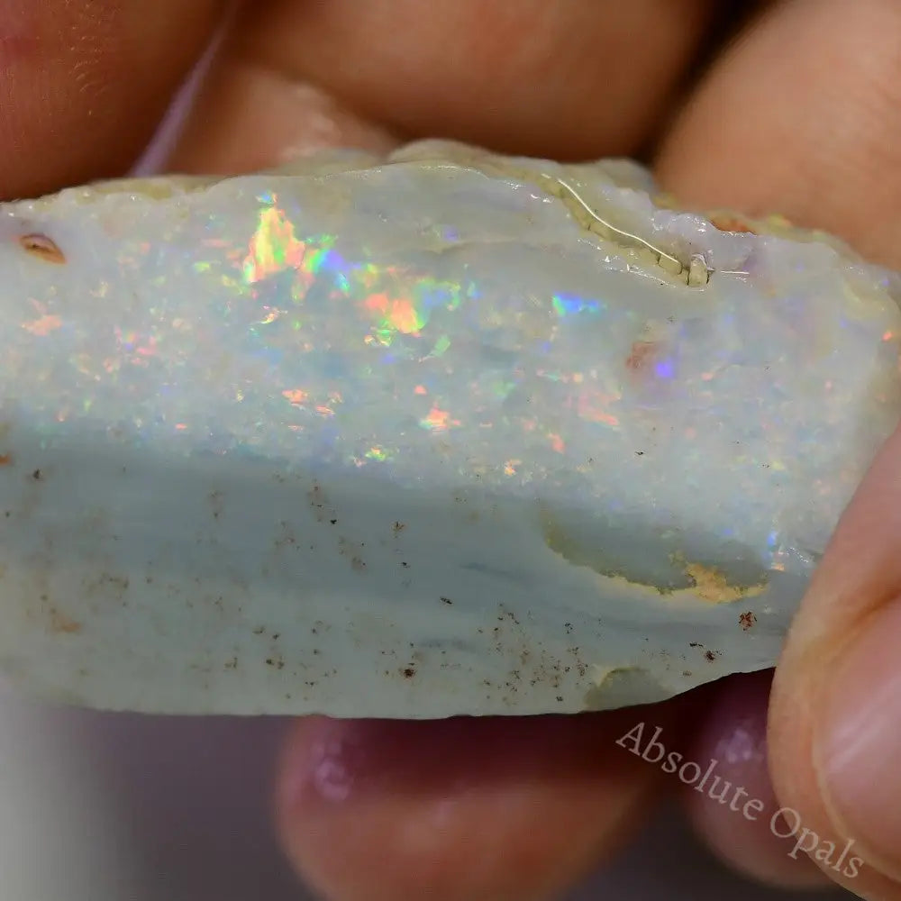 49 cts Australian Rough Opal Lightning Ridge Absolute Opals Gems
