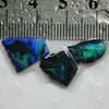 5.1 Cts Rough Black Opal Parcel Rubs Lightning Ridge Cmr