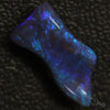 5.25 Cts Australian Black Opal Lightning Ridge Solid Carving Loose Stone