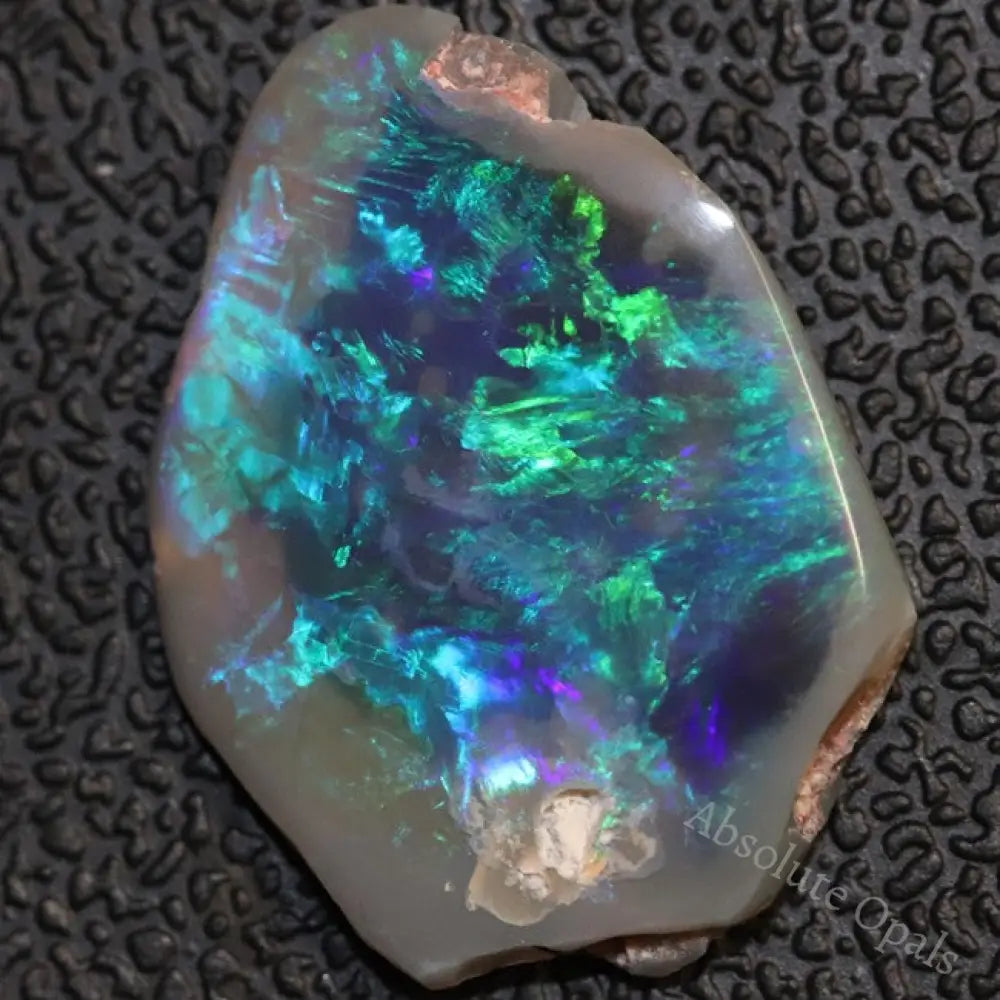 5.26 Cts Australian Opal Rough Lightning Ridge Polished Specimen