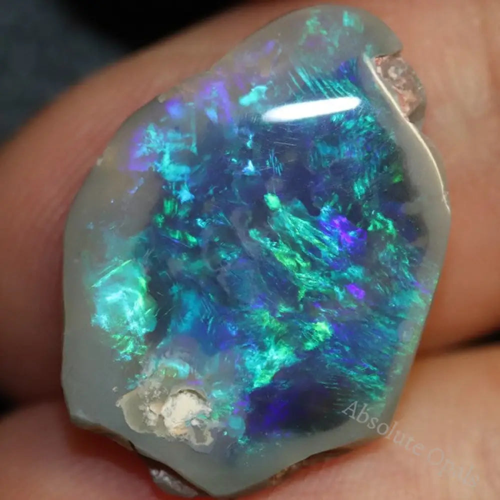 5.26 Cts Australian Opal Rough Lightning Ridge Polished Specimen
