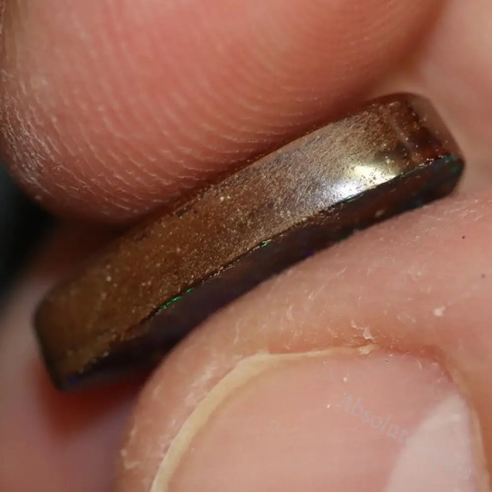 5.35 Cts Australian Boulder Opal Cut Loose Stone