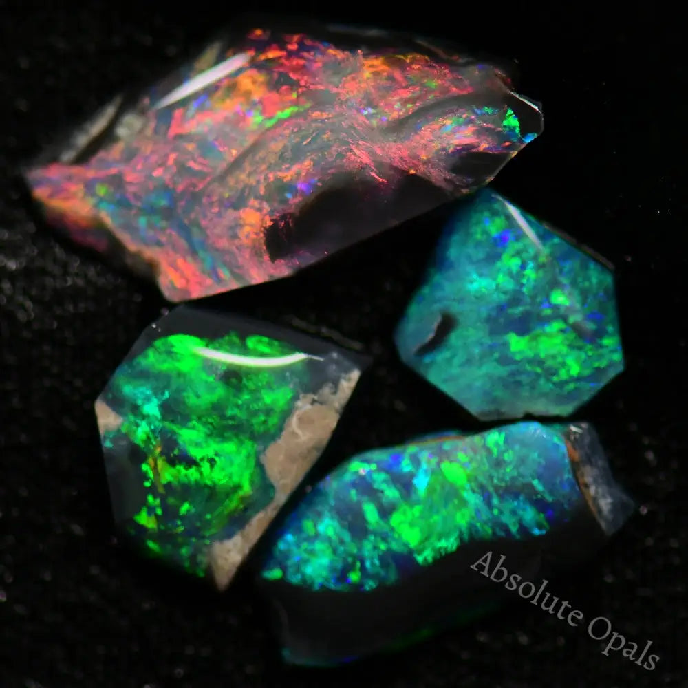 5.4 Cts Australian Rough Opal Parcel Rubs Lightning Ridge Cmr