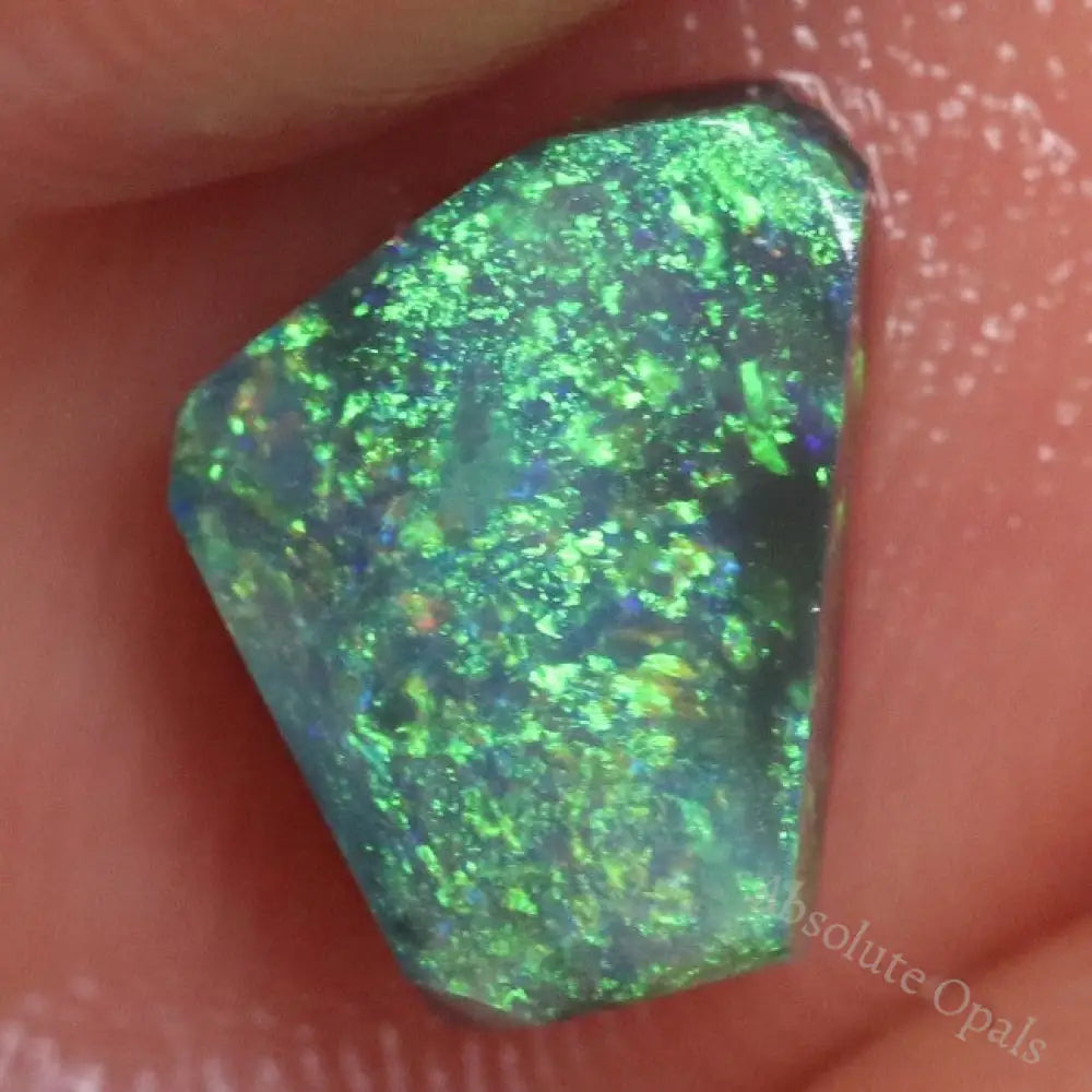 5.4 Cts Black Opal Rough Parcel Rubs 8.1-11.6X6.2-9.0X2.7-3.5Mm