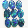 5.60 Cts Australian Opal Doublet Stone Cabochon 9Pcs 7X5