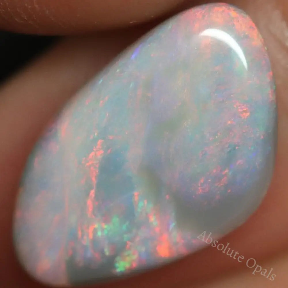 5.65 Cts Australian Semi Black Opal Solid Lightning Ridge Cabochon Loose Stone