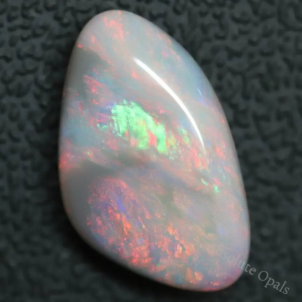 5.65 Cts Australian Semi Black Opal Solid Lightning Ridge Cabochon Loose Stone