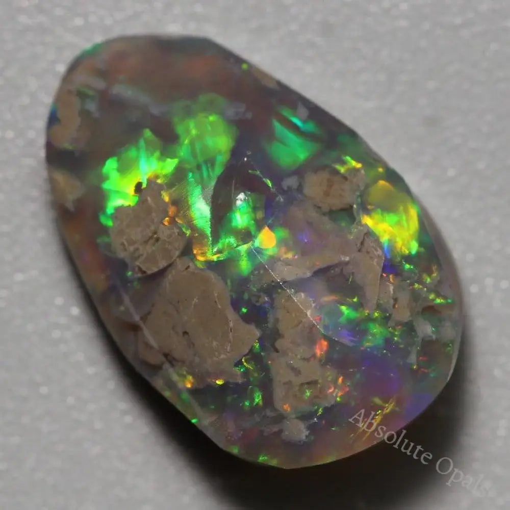 5.69 Cts Single Opal Rough For Carving 16.7X10.7X6.0Mm