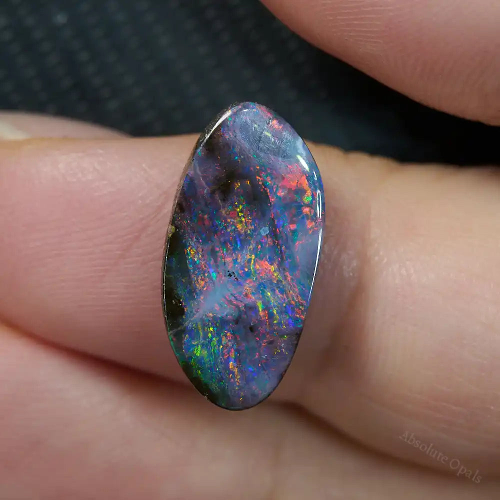 5.90 cts Boulder Opal Cut Stone Boulder Opal