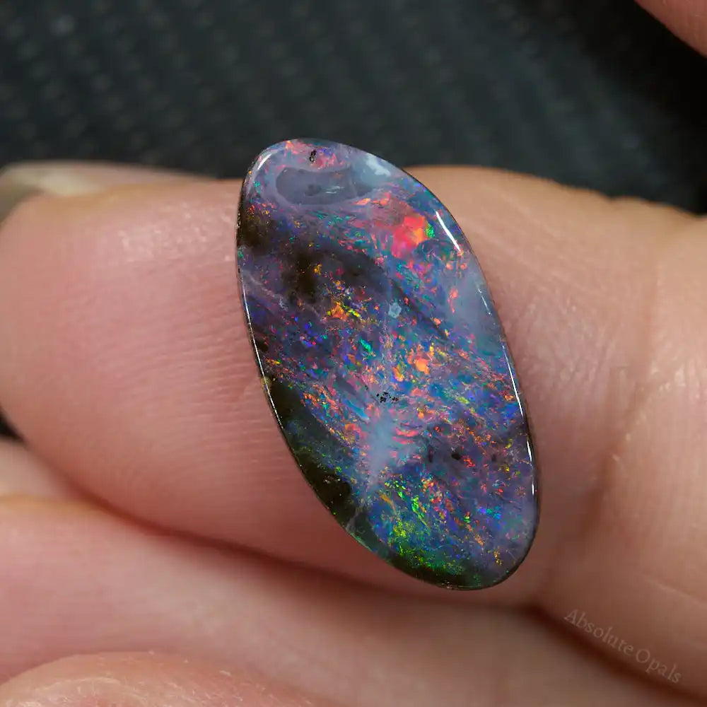 5.90 cts Boulder Opal Cut Stone Boulder Opal