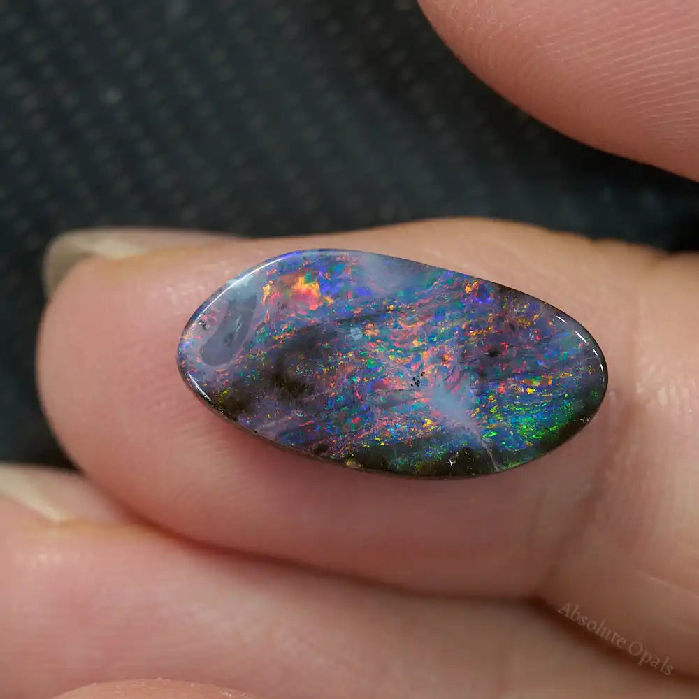 5.90 cts Boulder Opal Cut Stone Boulder Opal