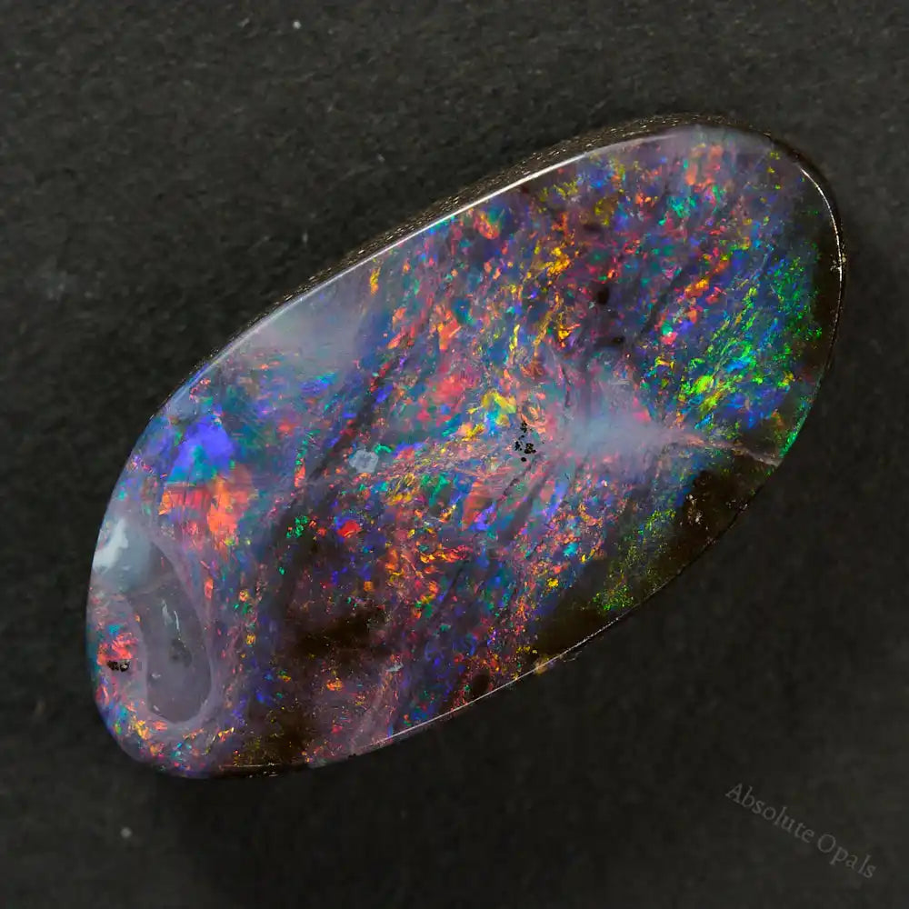 red boulder opal