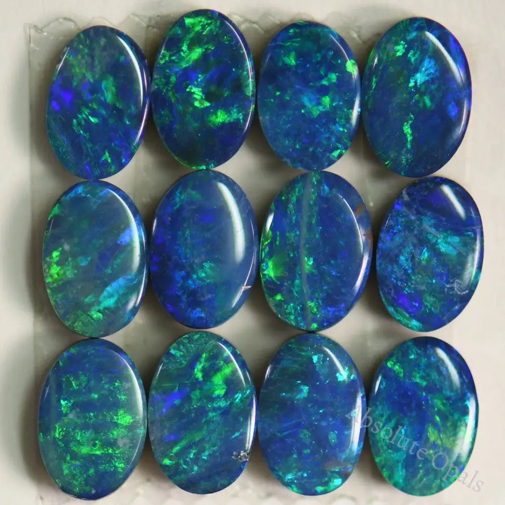 Australian Opal, Doublet Stone, Cabochon