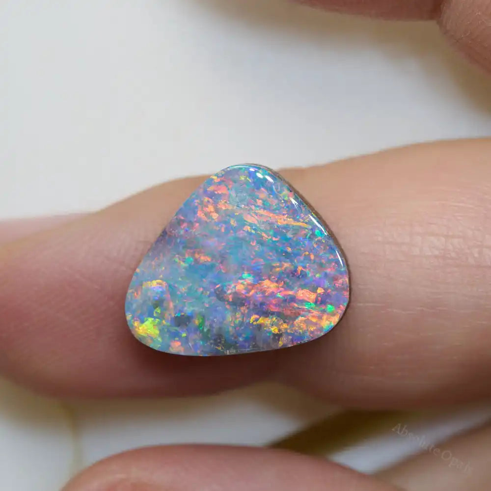 5.99 cts Red Boulder Opal Cut Stone Boulder Opal