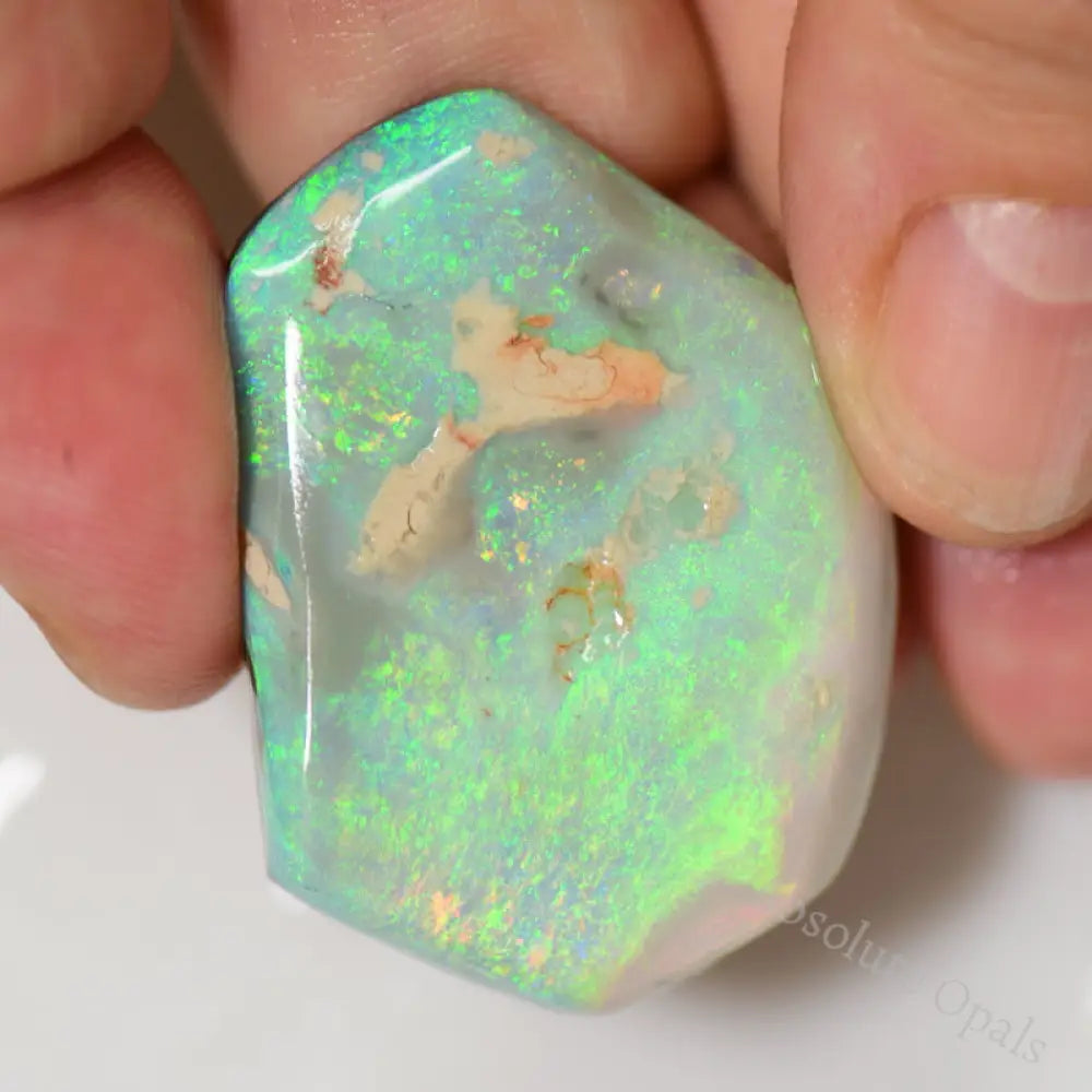 50.2 Cts Australian Rough Opal For Carving Lightning Ridge Single