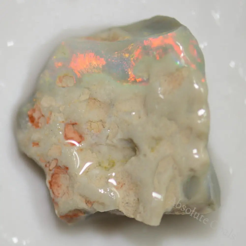 50.35 Cts Australian Single Rough Opal For Carving Lightning Ridge