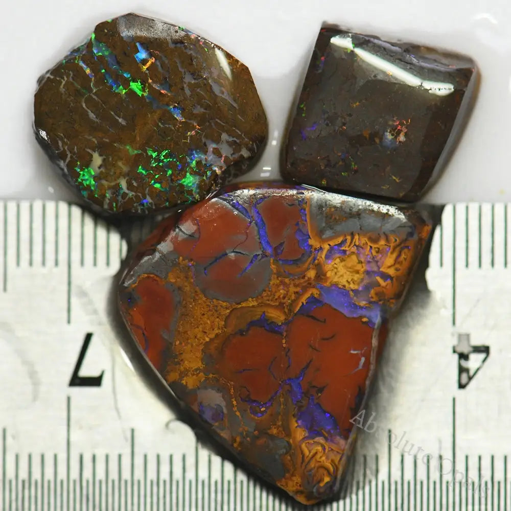 51.70 Cts Australian Boulder Opal Rough Parcel