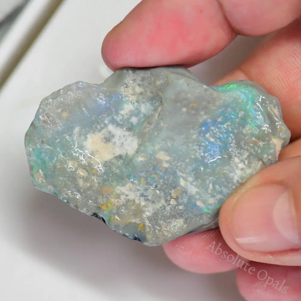Lightning Ridge Rough Opals 51 cts Australian Rough Opal Lightning Ridge - Absolute Opals & Gems