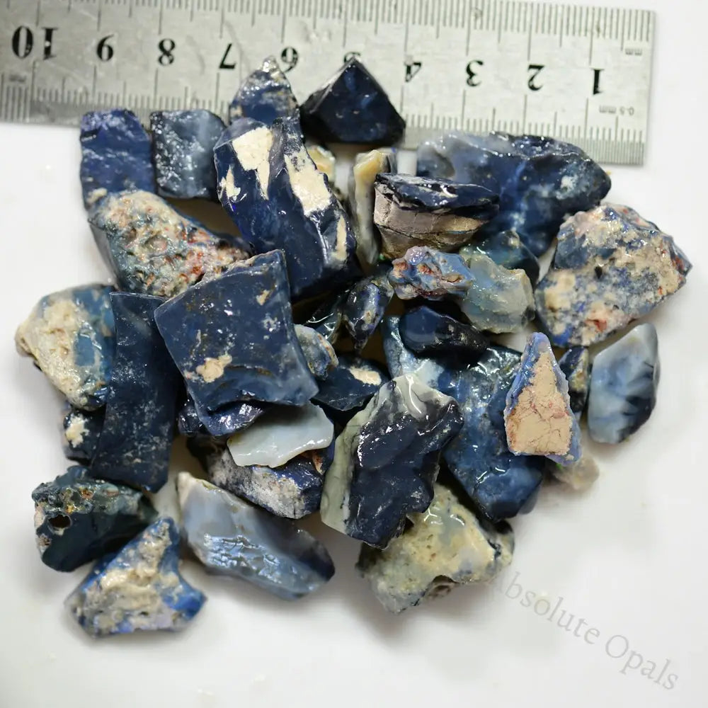 525 Cts 105 G Potch Opal Rough Parcel L/ Ridge Beginner