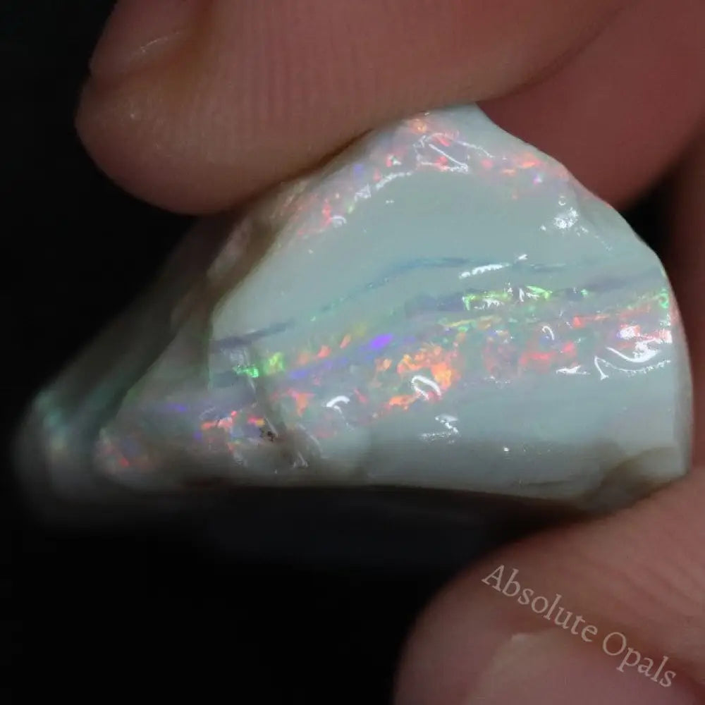 53.05 Cts Australian Semi-Black Opal Rough Gem Lightning Ridge