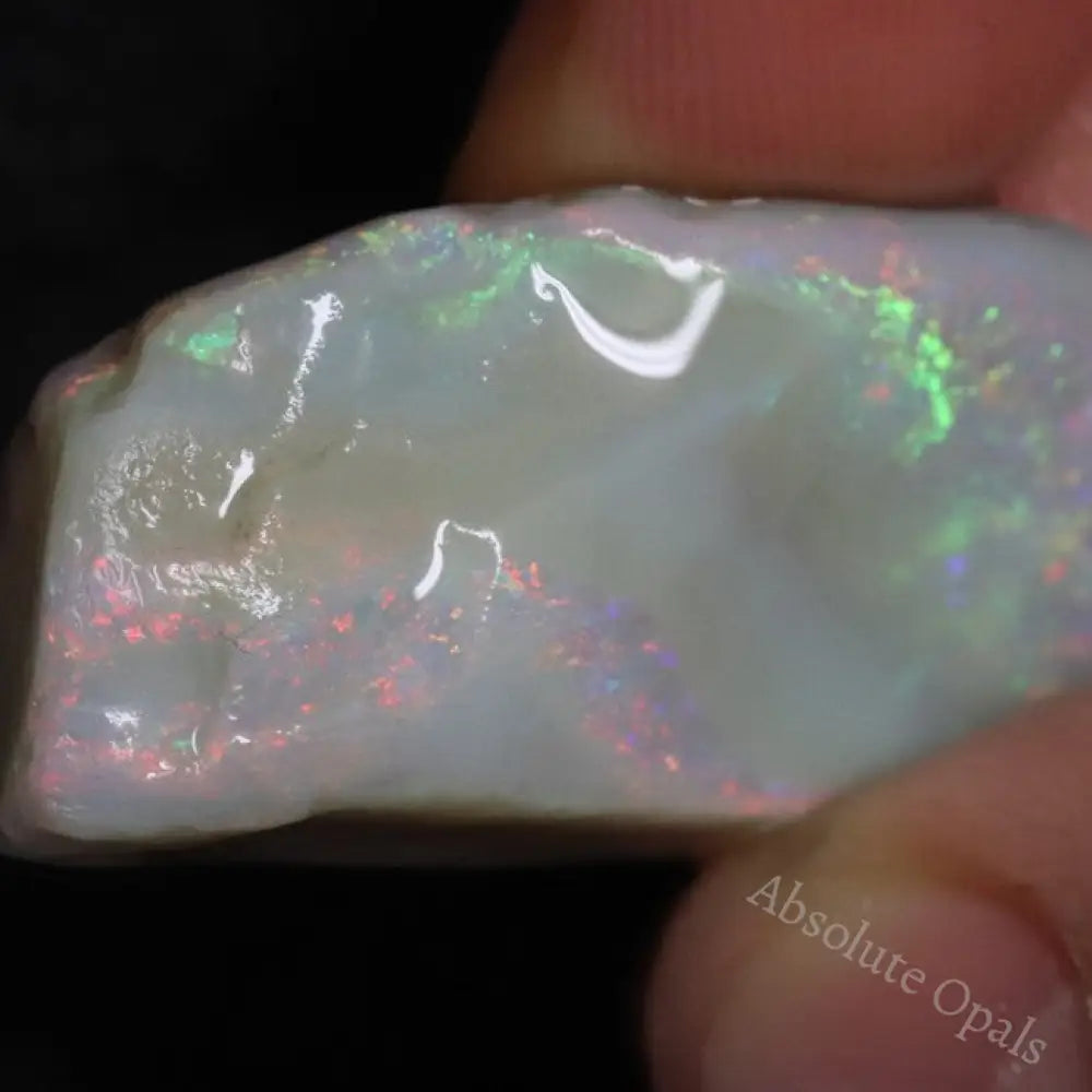 53.05 Cts Australian Semi-Black Opal Rough Gem Lightning Ridge