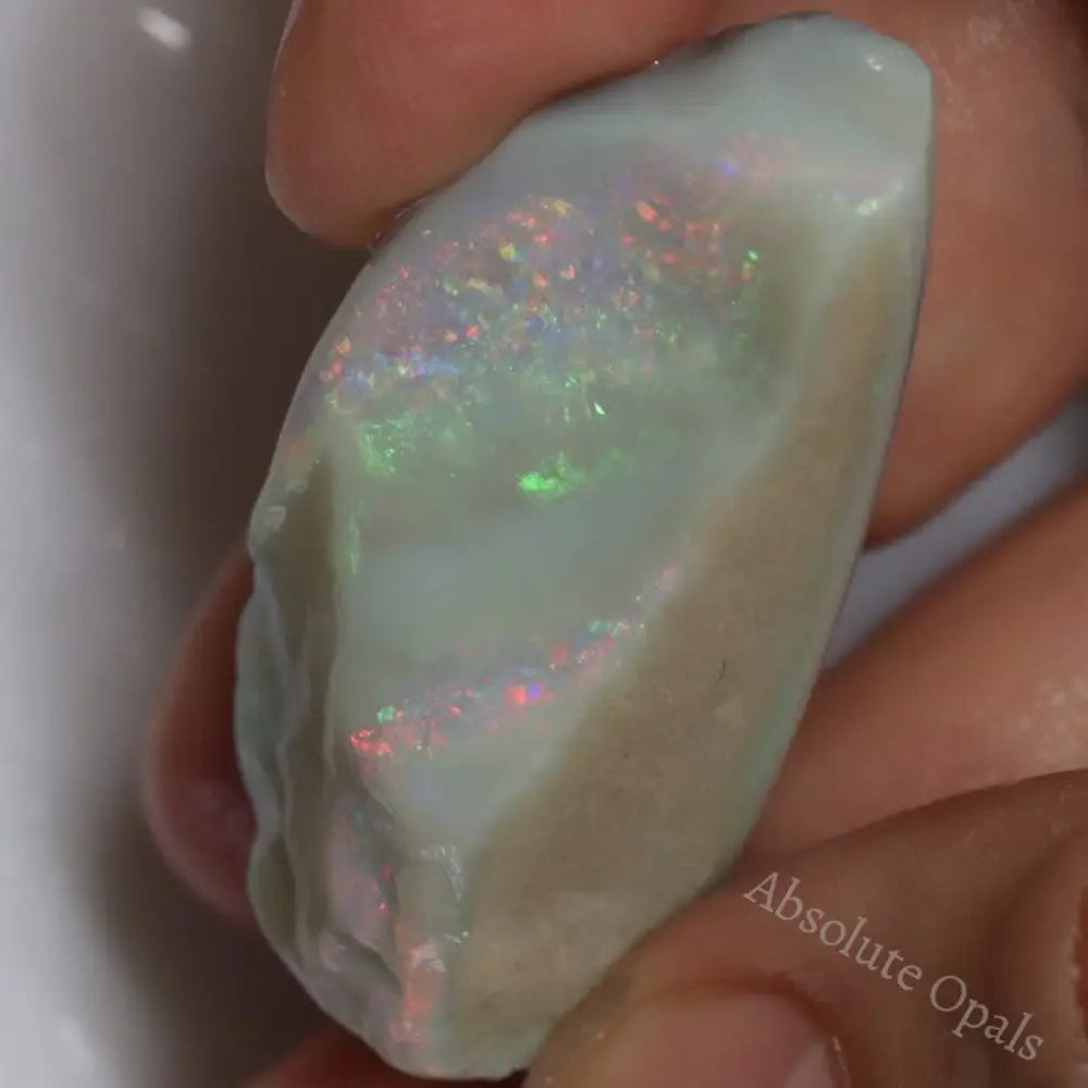 53.05 Cts Australian Semi-Black Opal Rough Gem Lightning Ridge