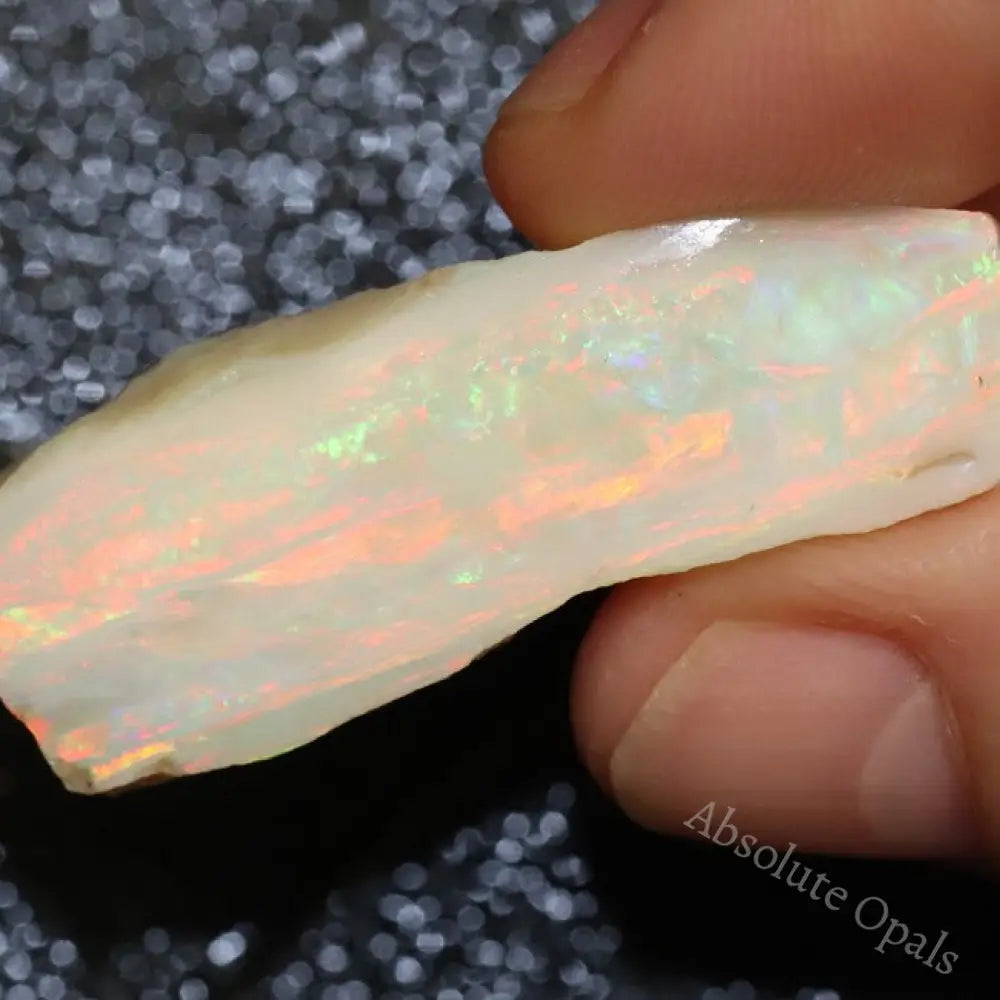 53.1 Cts Australian Semi-Black Opal Rough Lightning Ridge Gem Stone