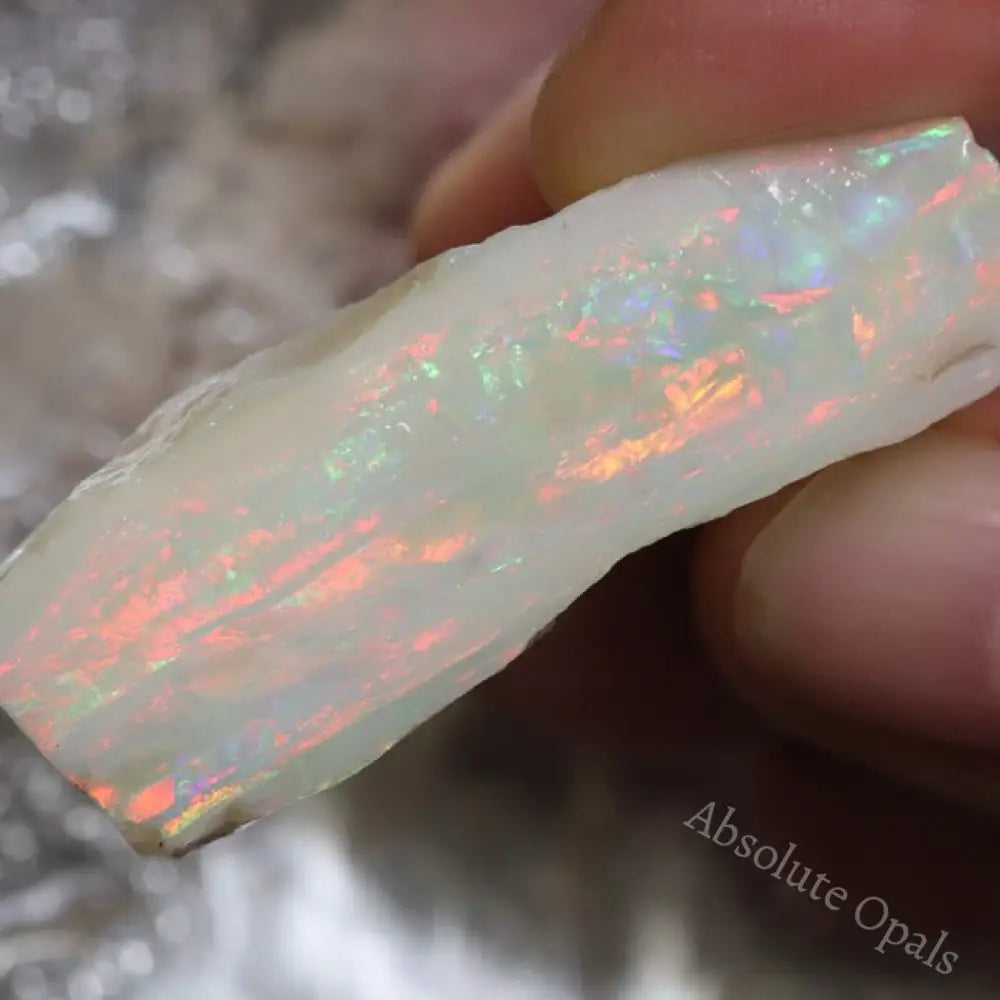 53.1 Cts Australian Semi-Black Opal Rough Lightning Ridge Gem Stone