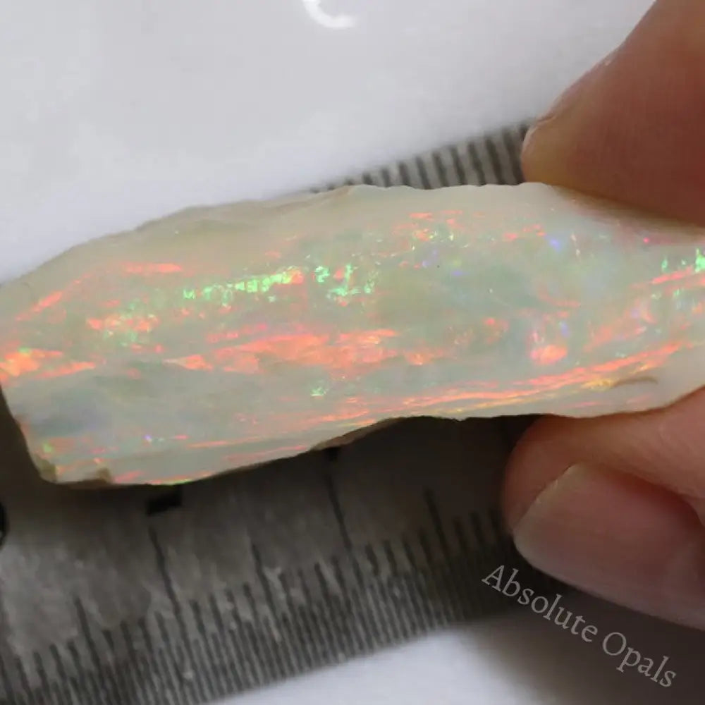 53.1 Cts Australian Semi-Black Opal Rough Lightning Ridge Gem Stone
