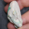 54.40 Cts Australian Semi Black Opal Rough Lightning Ridge Polished Specimen