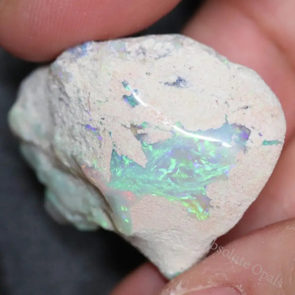 Australian Semi Black Opal Rough, Lightning Ridge, Polished Specimen