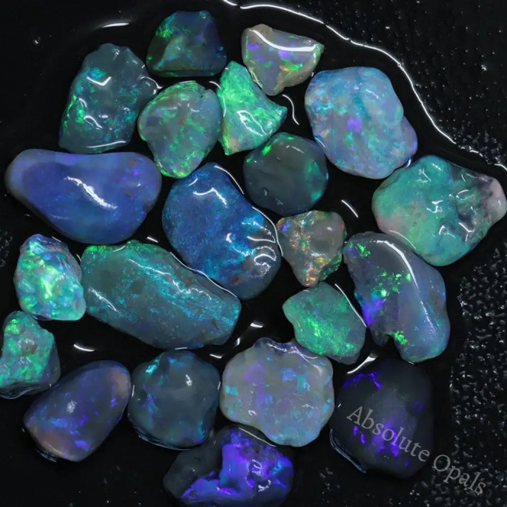 54.85 Cts Opal Rough Parcel 7.2X7.5X3.0Mm