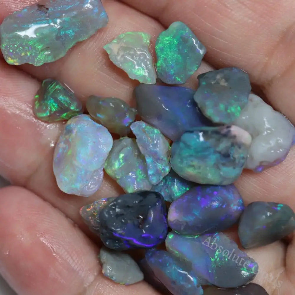 54.85 Cts Opal Rough Parcel 7.2X7.5X3.0Mm
