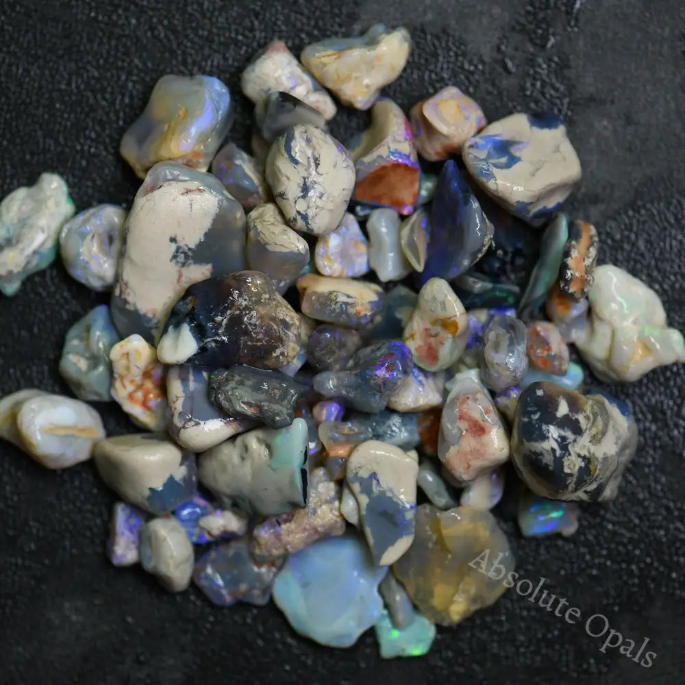 540 Cts Australian Rough Opal Parcel Lightning Ridge B’ Beginners