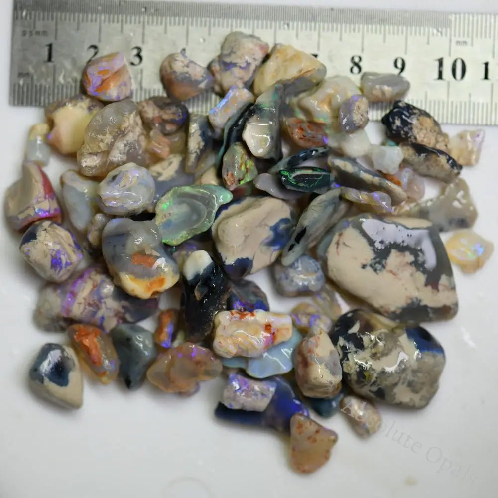 540 Cts Australian Rough Opal Parcel Lightning Ridge B’ Beginners