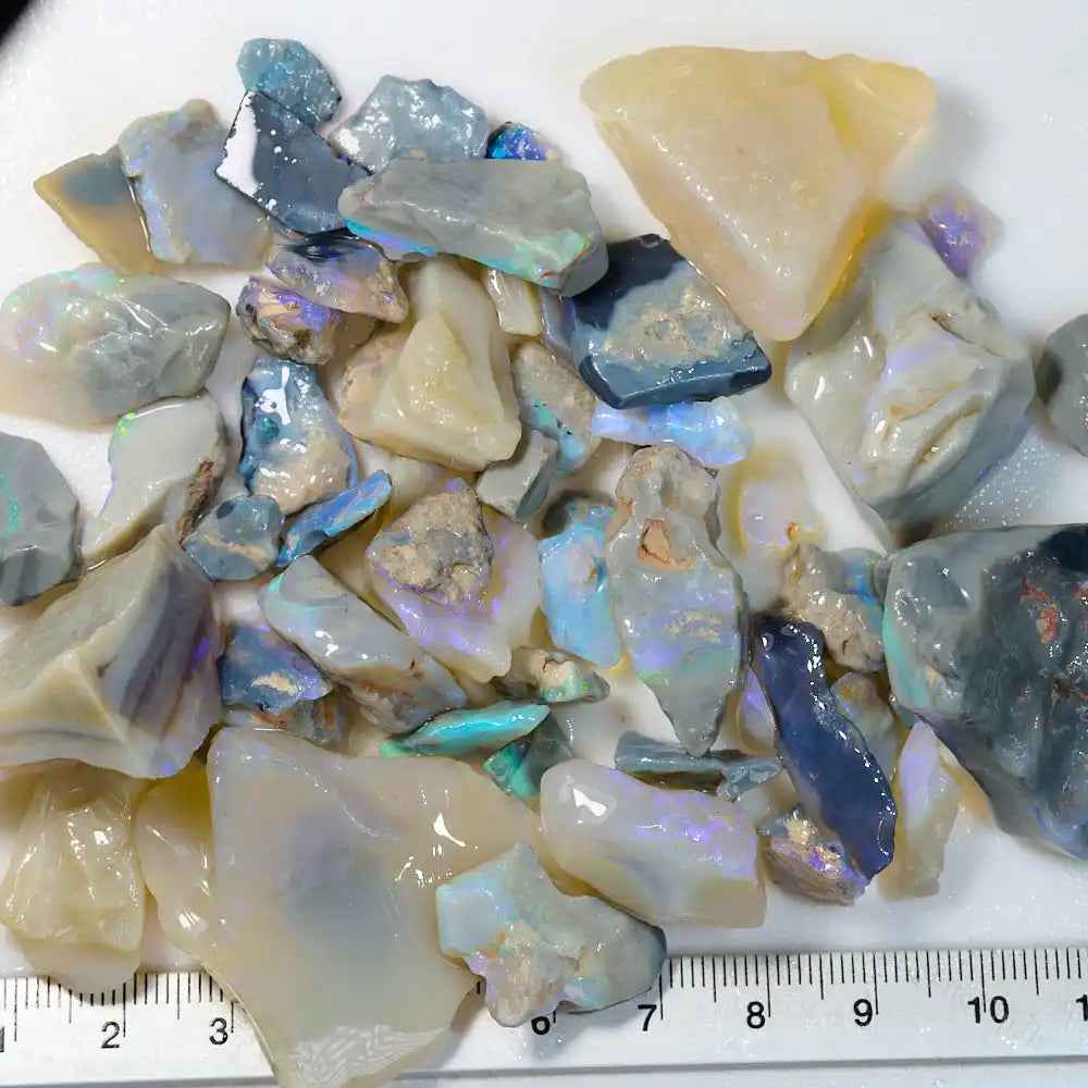 544 cts Rough Opal Parcel Lightning Ridge Potch and Colour Rough Opal