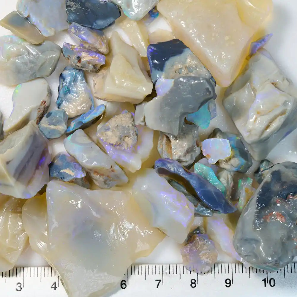 544 cts Rough Opal Parcel Lightning Ridge Potch and Colour Rough Opal
