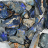 black rough Opal