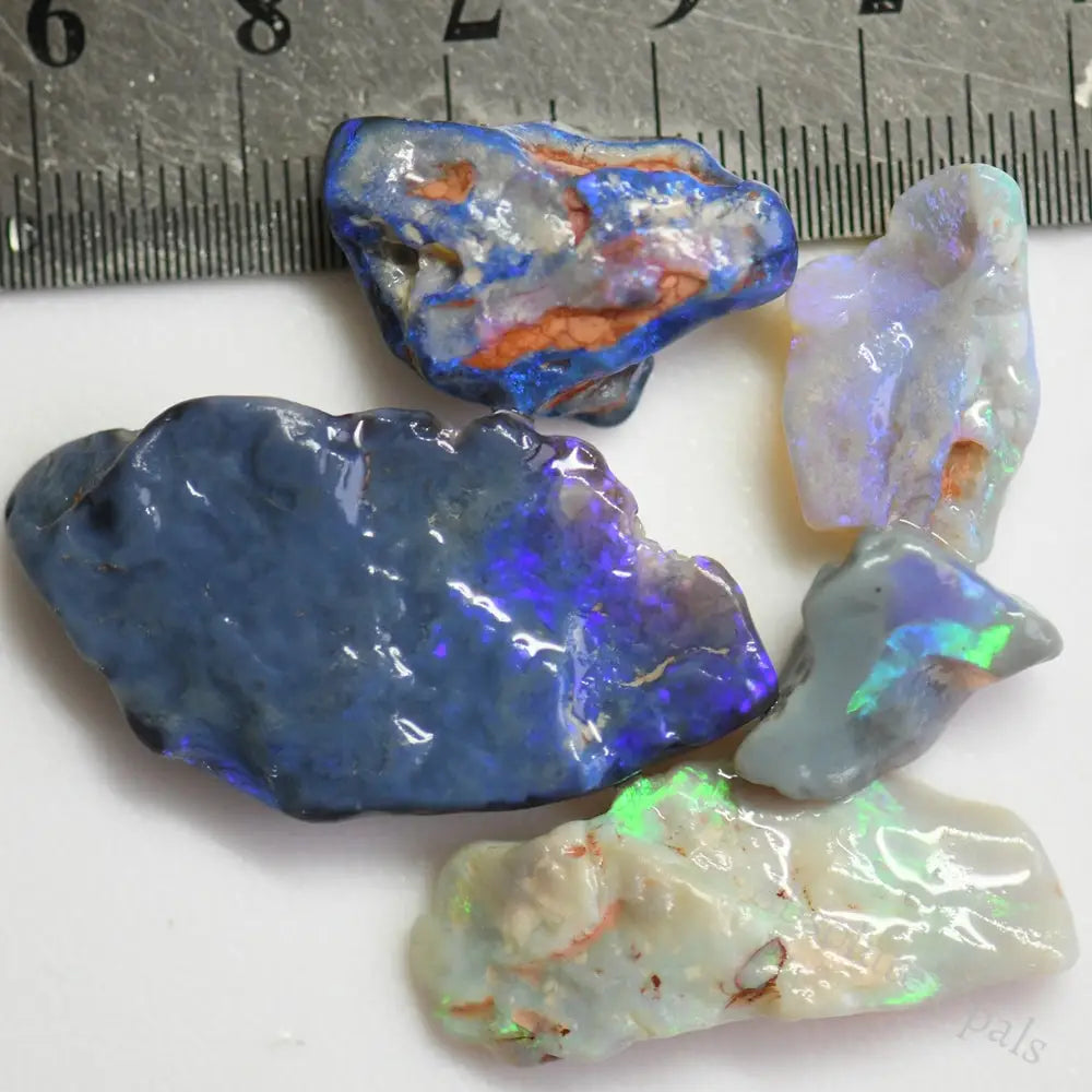 55.1 Cts Australian Rough Opal Parcel Lightning Ridge