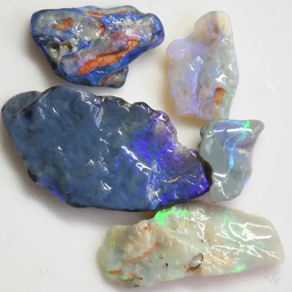 55.1 Cts Australian Rough Opal Parcel Lightning Ridge