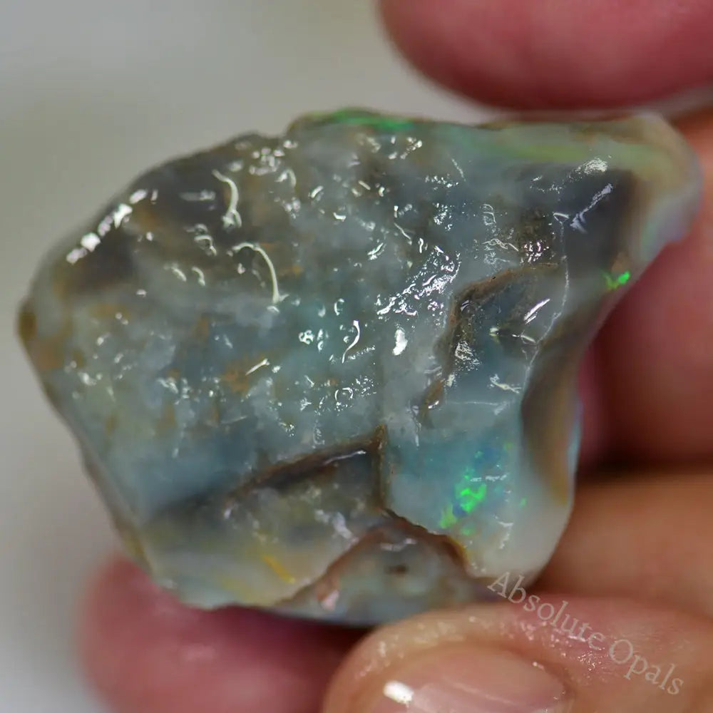 55.15 Cts Australian Opal Rough Lightning Ridge For Carving