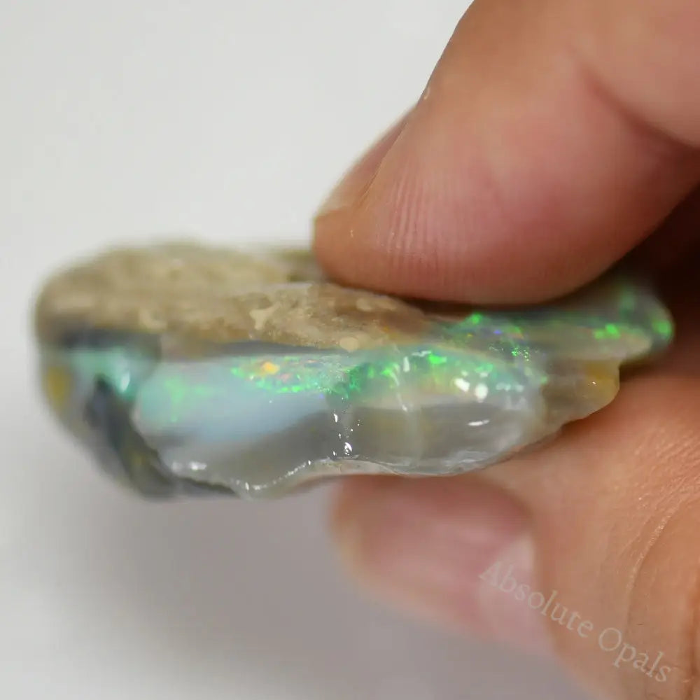 55.4 Cts Australian Opal Rough Lightning Ridge For Carving