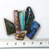 Boulder Opal Rough Parcel Rubs – Australian Natural Opals
A hand-selected parcel of rough Boulder Opals from Queensland, featuring bright color bars and strong potential for cutting. These rubs are partially pre-shaped and ready for lapidary or collectors. 100% natural, untreated material.