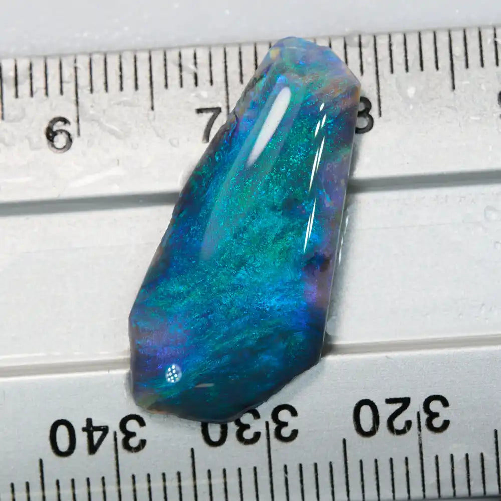 6.06 cts Rough Black Opal Rub Lightning Ridge Rough Opal