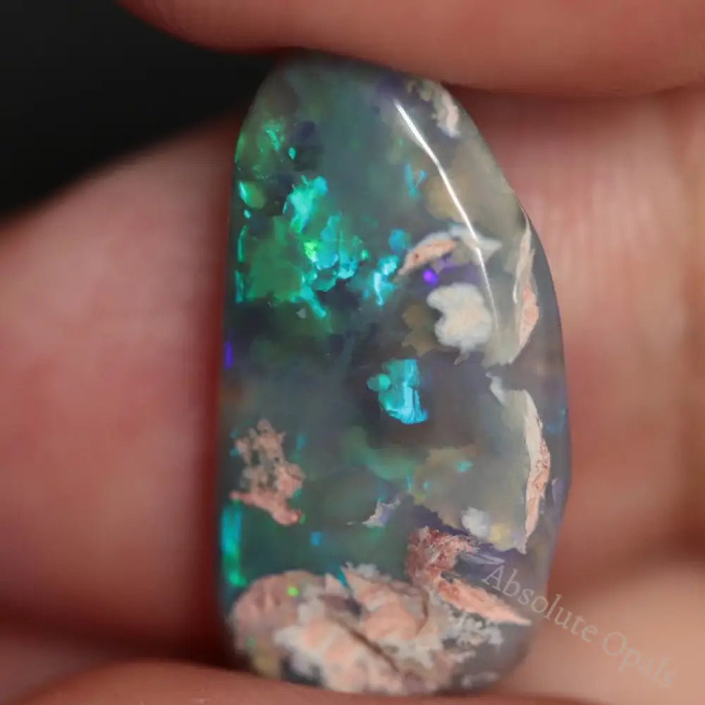 6.20 Cts Australian Opal Rough Lightning Ridge Polished Specimen