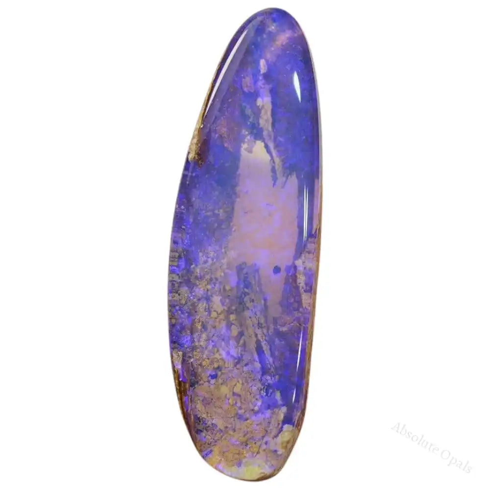 6.21 cts Boulder Opal Cut Stone Crystal Boulder Opal