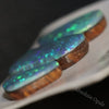 6.25 Cts Australian Opal Doublet Stone Cabochon 3Pcs