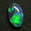 Australian Black Opal Solid Lightning Ridge