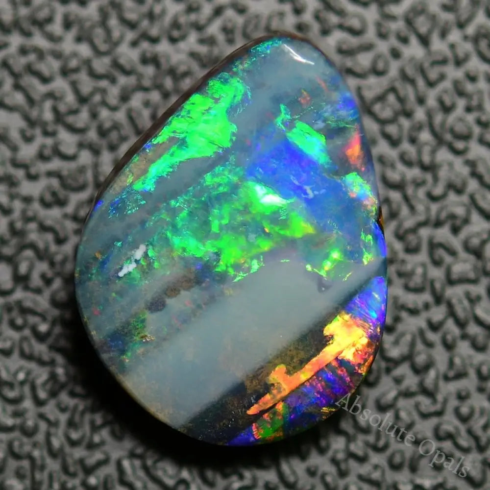 6.33 Cts Australian Boulder Opal Cut Stone